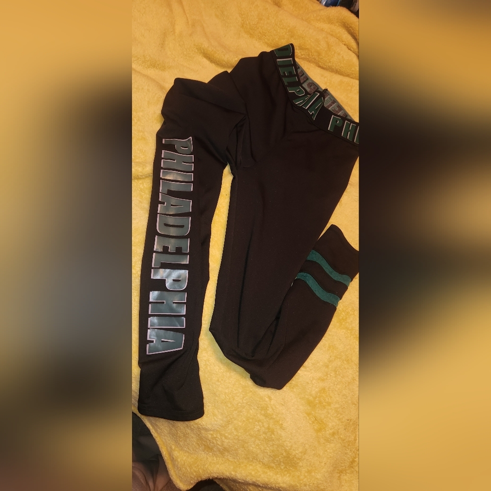 Philadrlphia Eagles color Leggings